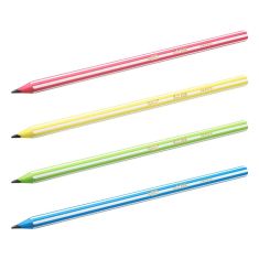 CRAYON NOIR EVOLUTION STRIPES BIC 646 RAYURES SANS EFFACER