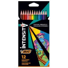 CRAYON DE COULEUR DE 12 GM BIC INTENSITY