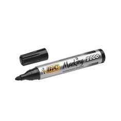 MARQUEUR PERMANENT NOIR POINTE OGIVE BIC 2000