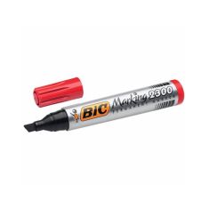 MARQUEUR PERMANENT ROUGE POINTE OGIVE BIC 2300