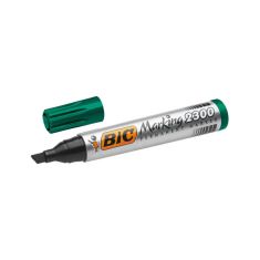 MARQUEUR PERMANENT VERT POINTE OGIVE BIC 2300