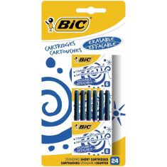 CARTOUCHE ENCRE BLEUE *24 BIC