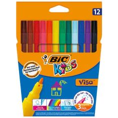 FEUTRE DE 12 BIC KIDS VISA