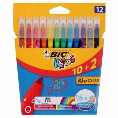 FEUTRE DE 12 BIC KIDS 10+2