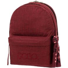 SAC A DOS POLO 2 COMPARTIMENT + SCARF ROOUGE REF 901235 COLOR 3300