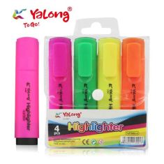 POCHETTE DE 4 FLUORESCENT YALONG REF: YL875052-4