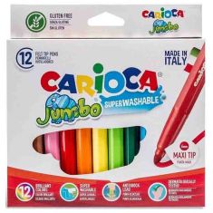 FEUTRES 12GM CARIOCA JUMBO REF 40569