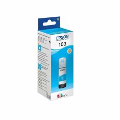 BOUTEILLE D'ENCRE EPSON 103 BLEU REF: C13T00S24A