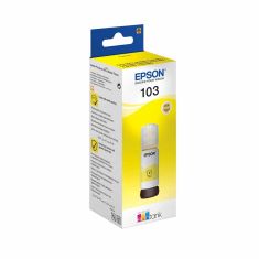 BOUTEILLE D'ENCRE EPSON 103 JAUNE REF: C13T00S44A