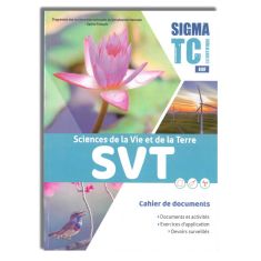 SIGMA SVT TC - CAHIER DE DOCUMENTS