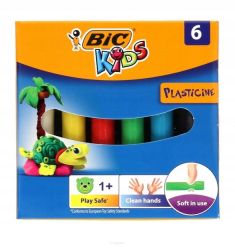 PATE MODELER BIC KIDS 6 COULEURS