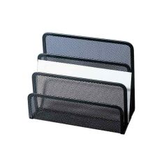 PORTE ENVELOPPE METAL NOIR